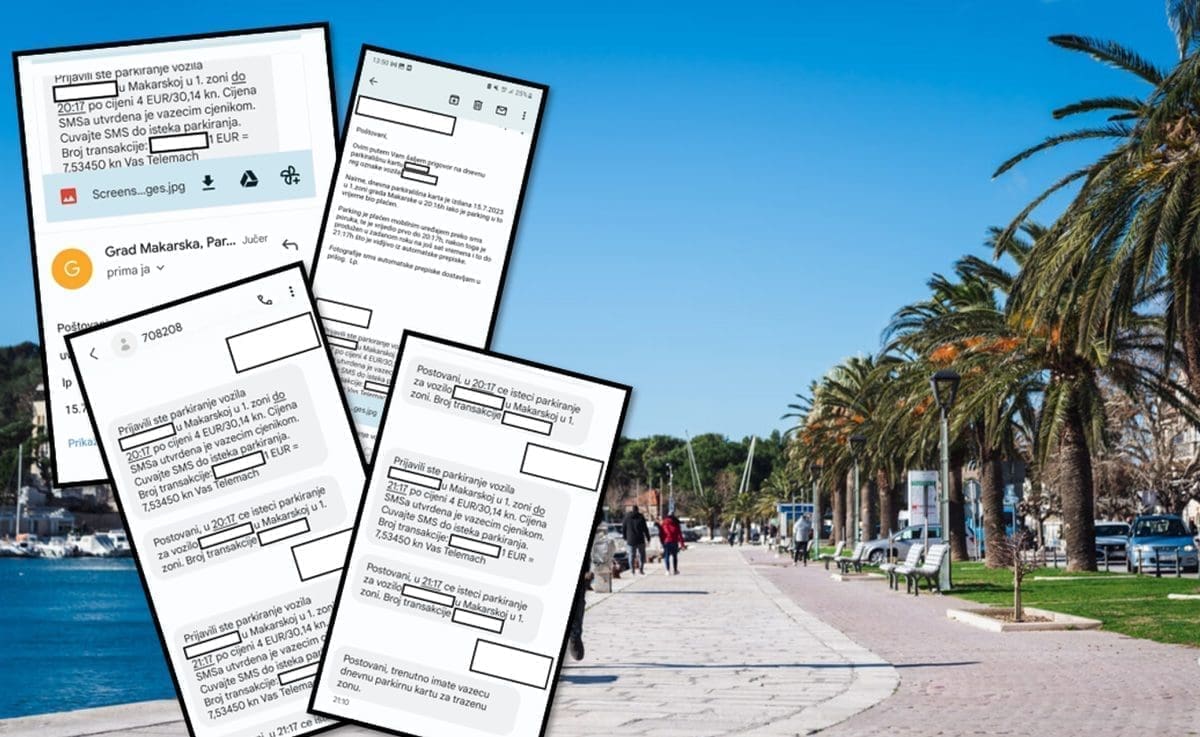 KAKAV ŠOK Splićanin u Makarskoj uredno platio parking i dobio paprenu kaznu. Pogledajte što se na kraju dogodilo...