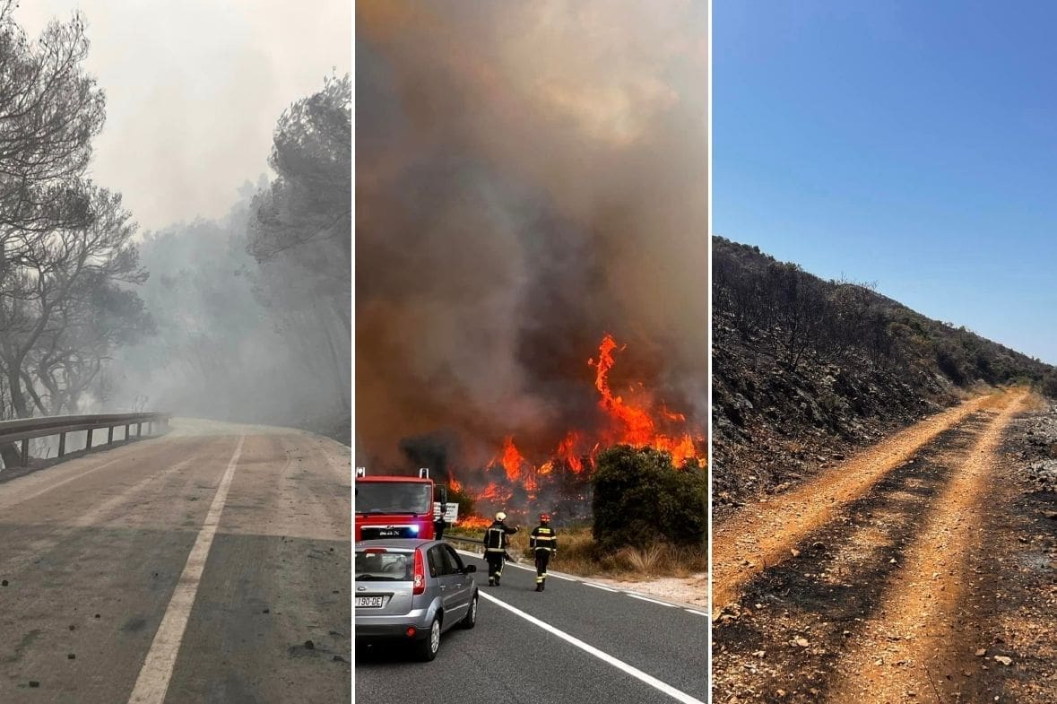 SLIKE GOVORE VIŠE OD TISUĆU RIJEČI Primoštenski vatrogasci: 'Nakon 5 i pol dana napokon krećemo prema našem domu. Izgorjela su pluća Dalmacije, naš Jelinjak...'