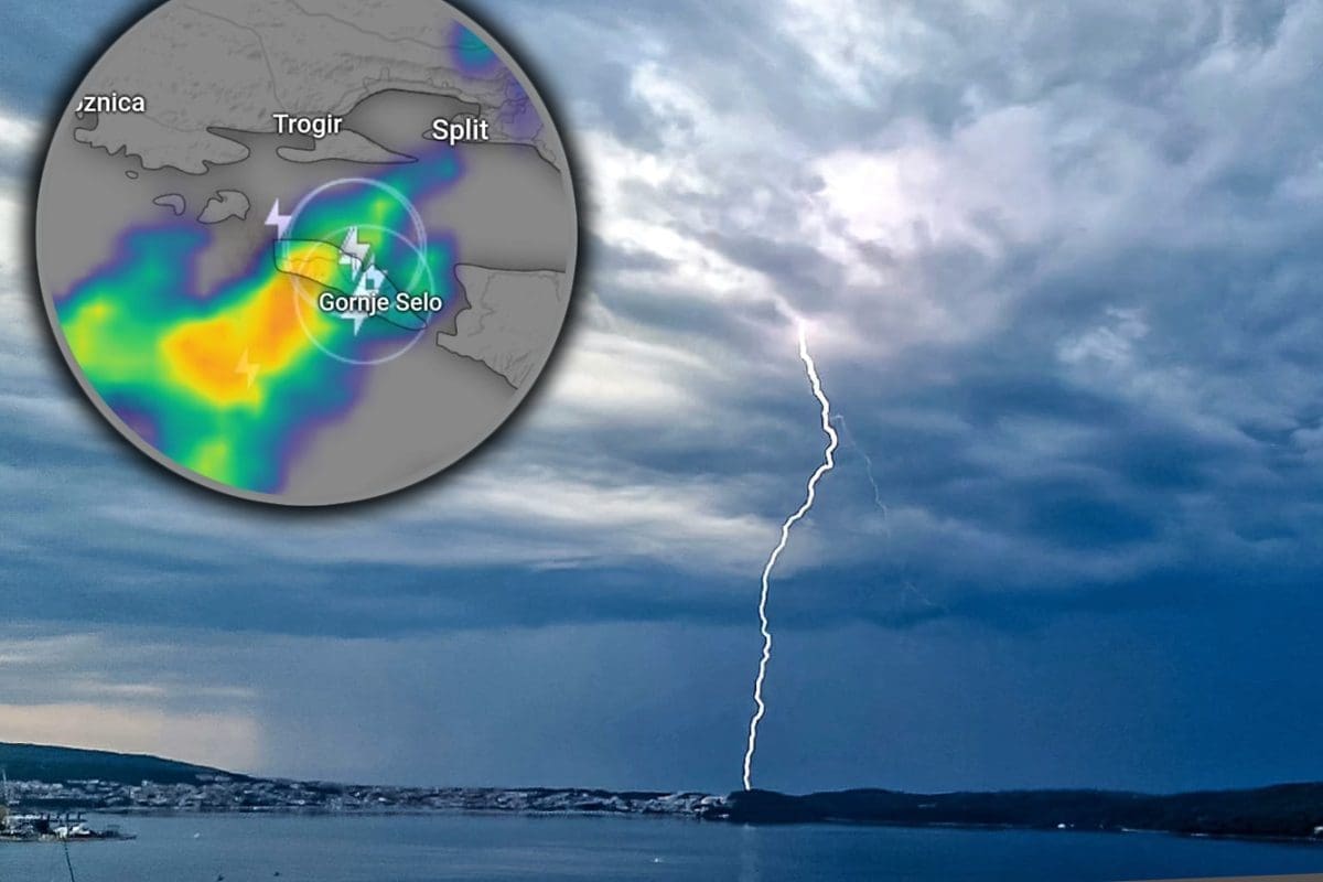 Prognostički modeli zakazali, iznenađenje na moru pred Splitom