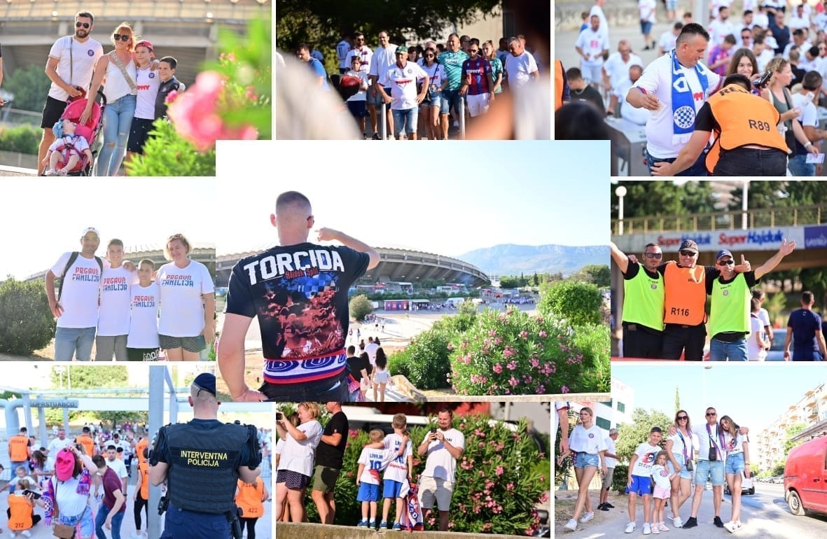 RIJEKE NAVIJAČA STIŽU NA POLJUD Stadion će 'gorjeti', mnogi su došli podržati 'Bijele'