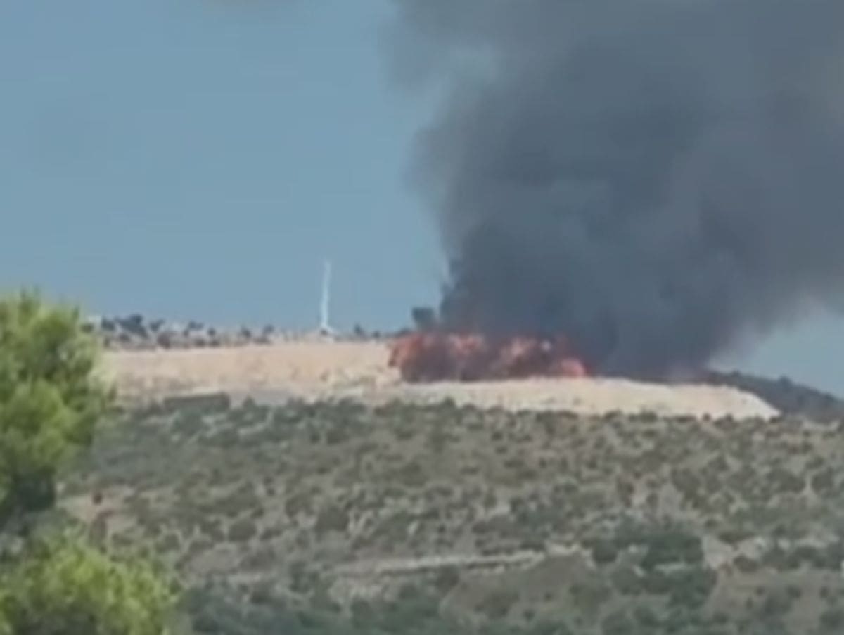 JOŠ JEDAN POŽAR NA ŠIBENSKOM PROSTORU Na terenu je 25 vatrogasaca