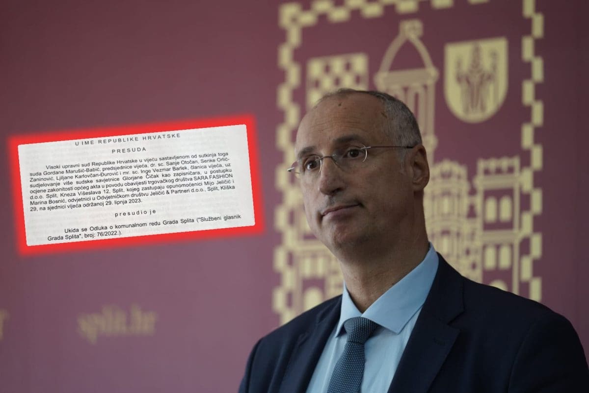 Evo što splitski gradonačelnik misli o ukidanju Odluke o komunalnom redu: "Izgledalo bi vrlo čudno da se svaki takav zakon..."