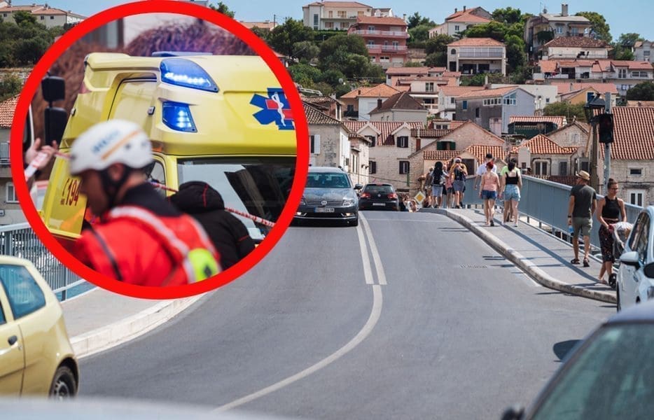 Prometna nesreća u Trogiru, jedna osoba ozlijeđena