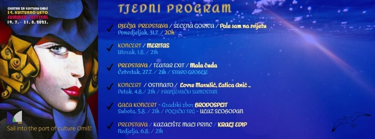 tjedni program