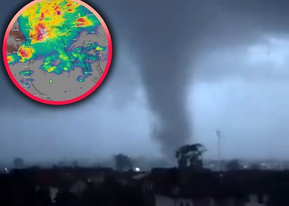 VIDEO Tornado i velika tuča pogodili susjedstvo, evo do kud je stiglo novo veliko nevrijeme