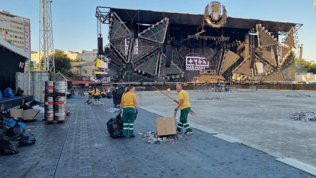 JUTRO NAKON ULTRE Pogledajte u što se jutros pretvorila najspektakularnija party destinacija