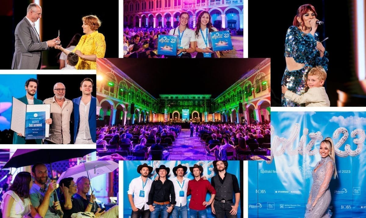 KIŠA NIJE POKVARILA SLAVLJE Helena Gudelj i Ema pobjednice Večeri mladih izvođača Splitskoga festivala