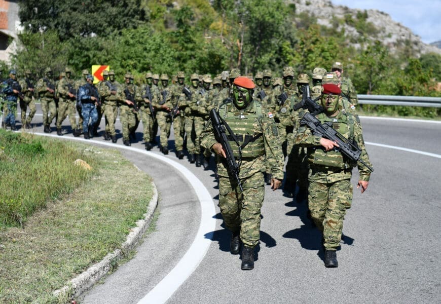 OD UDBINE DO KNINA NA NOGE Hrvatski vojnici se zaputili na 88 kilometara dugu trasu