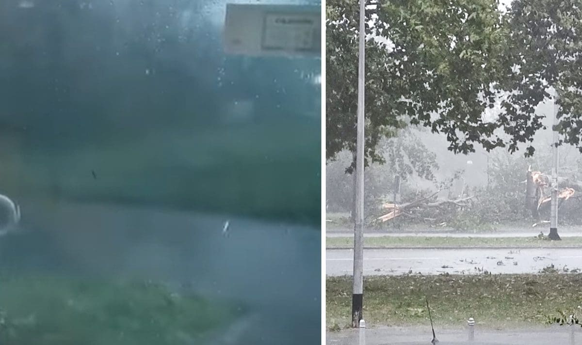 OLUJNO NEVRIJEME NA SJEVERU ZEMLJE Vjetar 'čupa' sve pred sobom, došlo je do velikog zahlađenja: Pogledajte što smo zabilježili