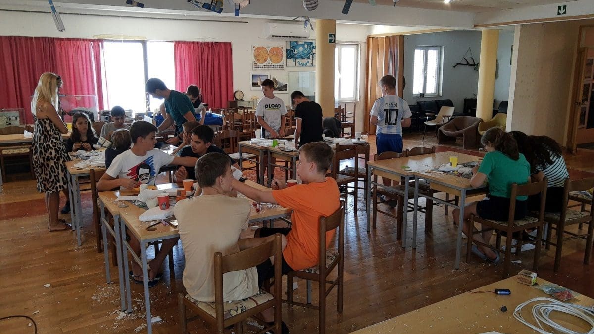 Posljednji je dan Ljetne škole tehničkih aktivnosti u Zvjezdanom selu Mosor