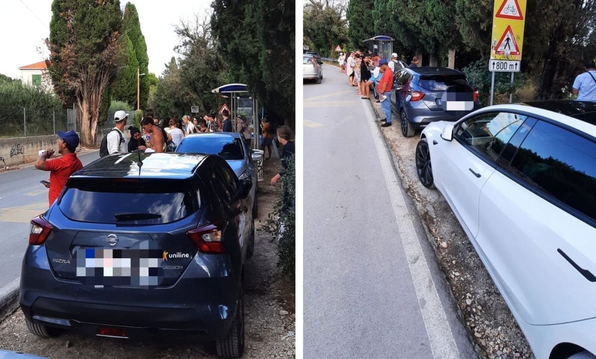 NEVJEROJATNO JE DA LJUDI OVAKO PARKIRAJU Svakodnevno je ugrožena sigurnost ljudi koji čekaju autobus