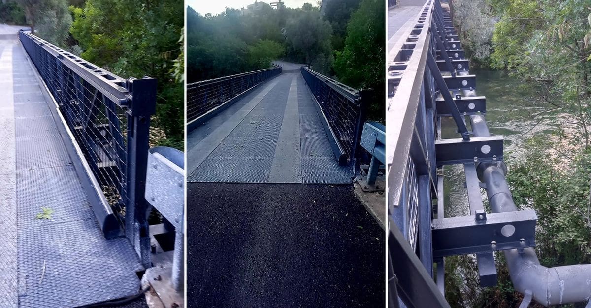 OBNOVLJEN MOST ČIKOTINA LAĐA Radovi su završeni i prije očekivanog roka, evo kako sada izgleda