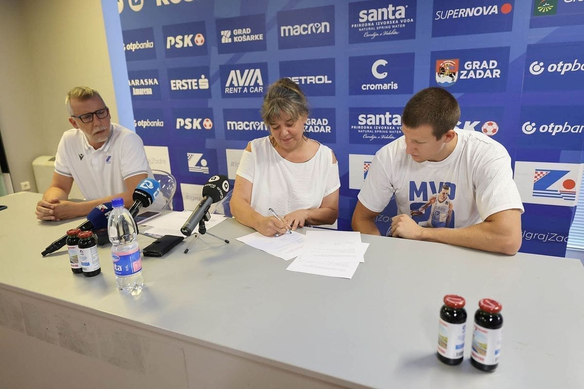 Luka Božić potpisao ugovor: Zadar je moj drugi dom!