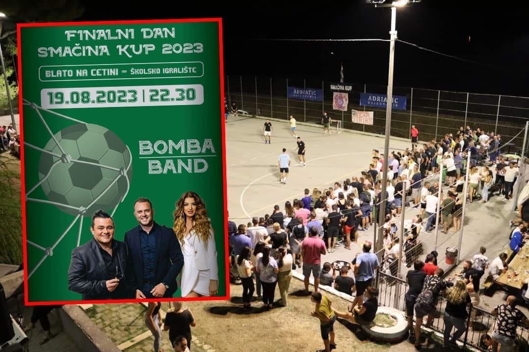 "SMAČINA KUP" Svi putevi vode u Blato na Cetini. Večeras se igra finale turnira na male branke