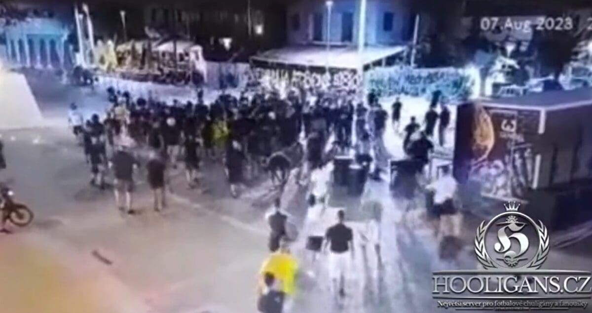 napad grcka bbb aek neredi  1 