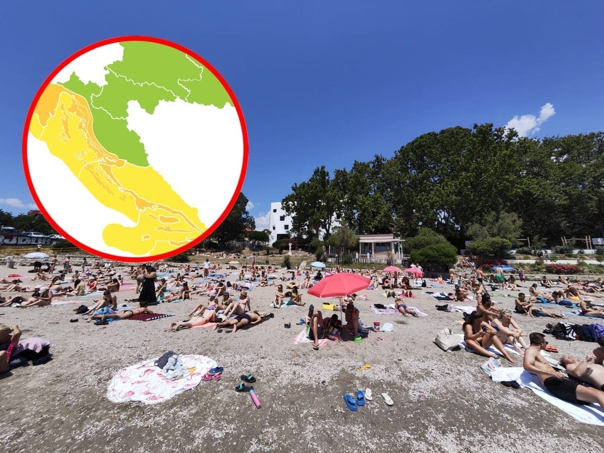 ČUVAJTE SE VRUĆINA! DHMZ izdao narančasto upozorenje za cijelu obalu