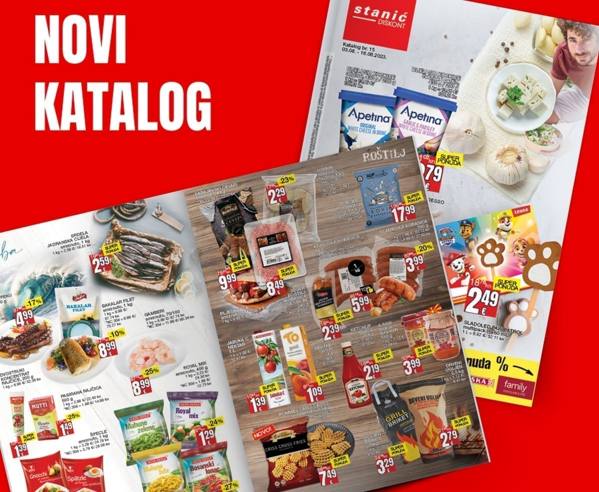 Otkrijte najbolje okuse ljeta u novom katalogu Diskonta Stanić!