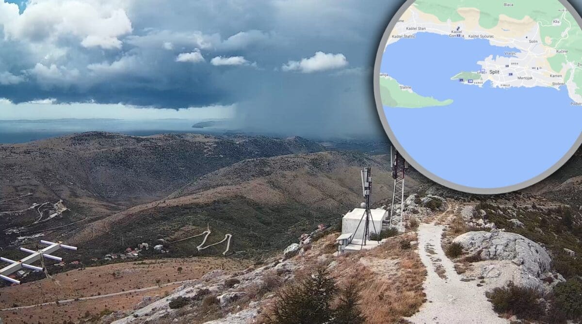 Nešto vrlo neobično se događa iznad Splita: Istok i zapad grada kao da su podijeljeni zidom