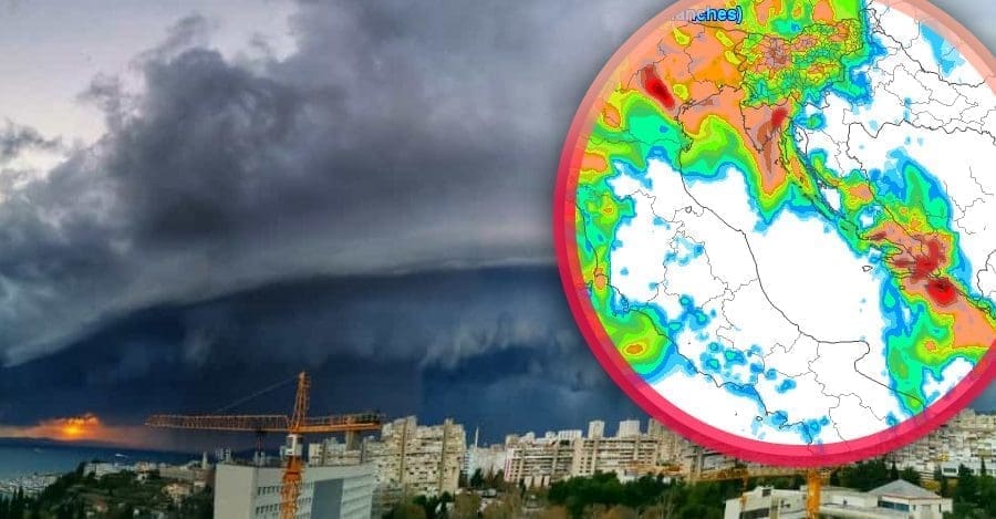 JOŠ TRI DANA "PASJIH" VRUĆINA, PA POTPUNI OBRAT Što nam točno donosi sredozemna ciklona? Očekujte nevrijeme u noći na utorak