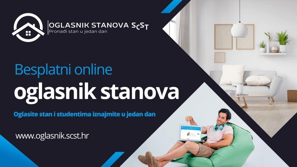 Najmodavci, iznajmite svoj stan uz pomoć oglasnika SC-a Split!