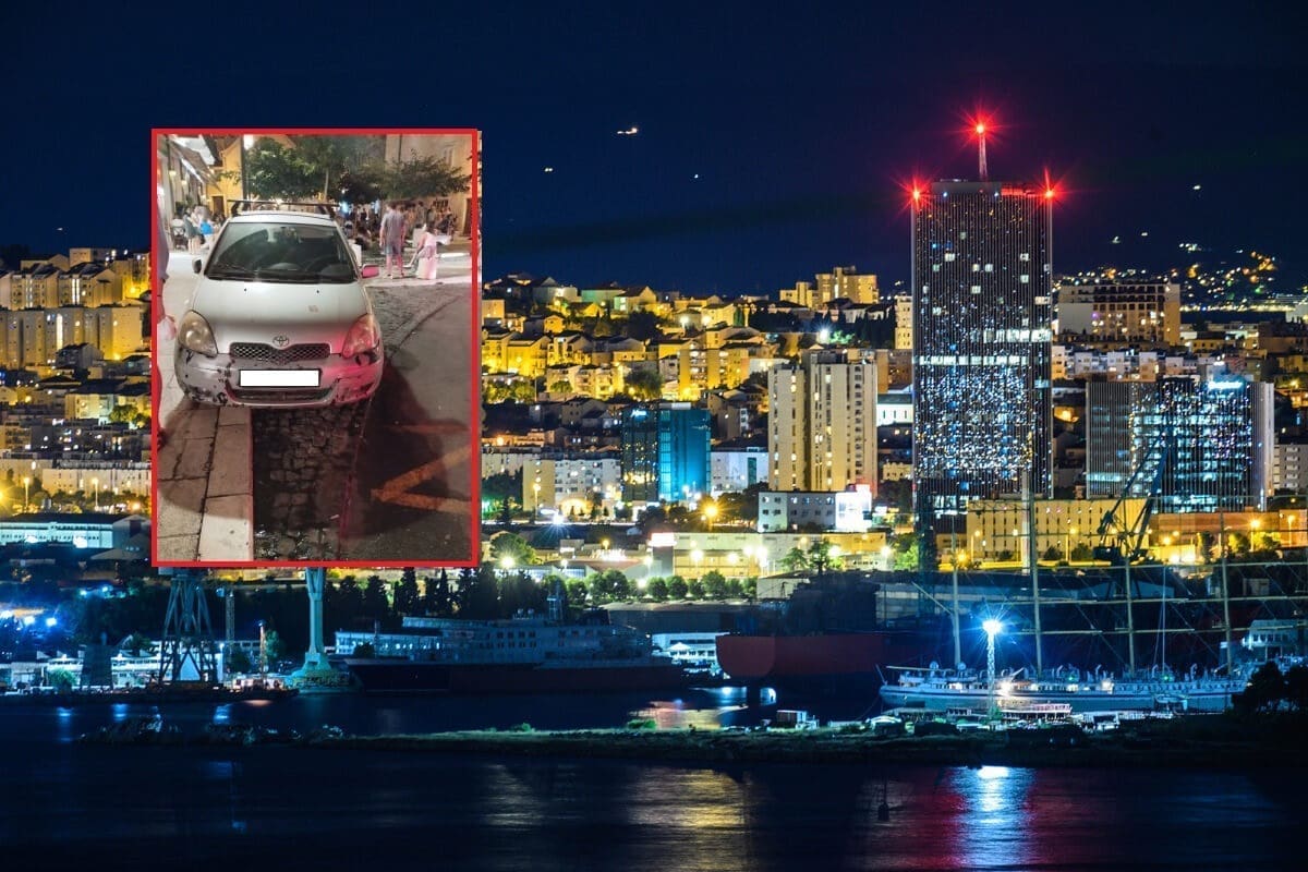 MOŽETE LI OVO VJEROVATI? Ovaj auto je navodno dva dana parkiran u pješačkoj zoni. I to u centru Splita