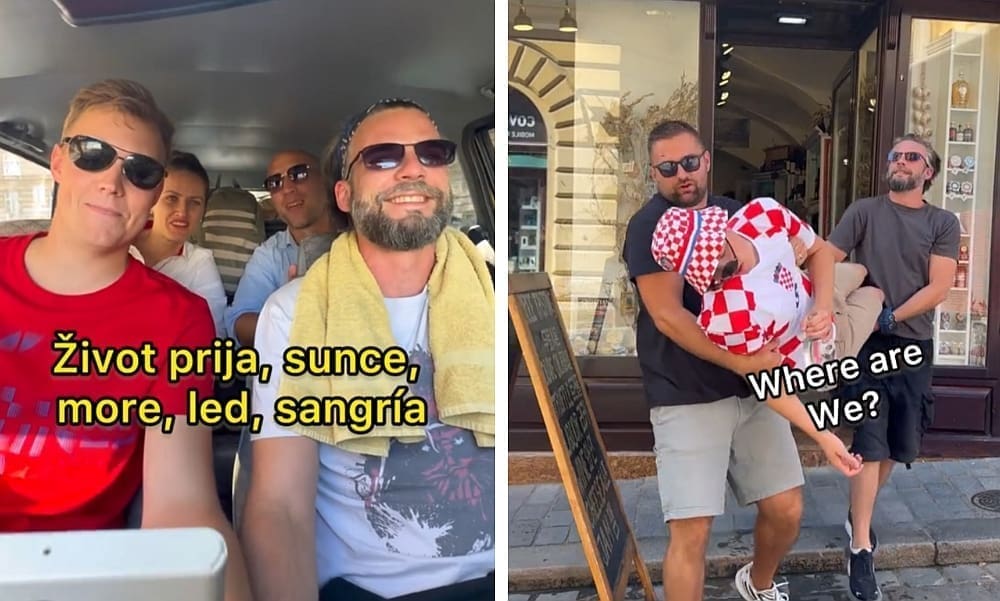 VIDEO Poznati američki TikToker zapjevao Gršin hit, ima preko pola milijuna pregleda. A onda je snimio još gledaniji s Thompsonom u pozadini