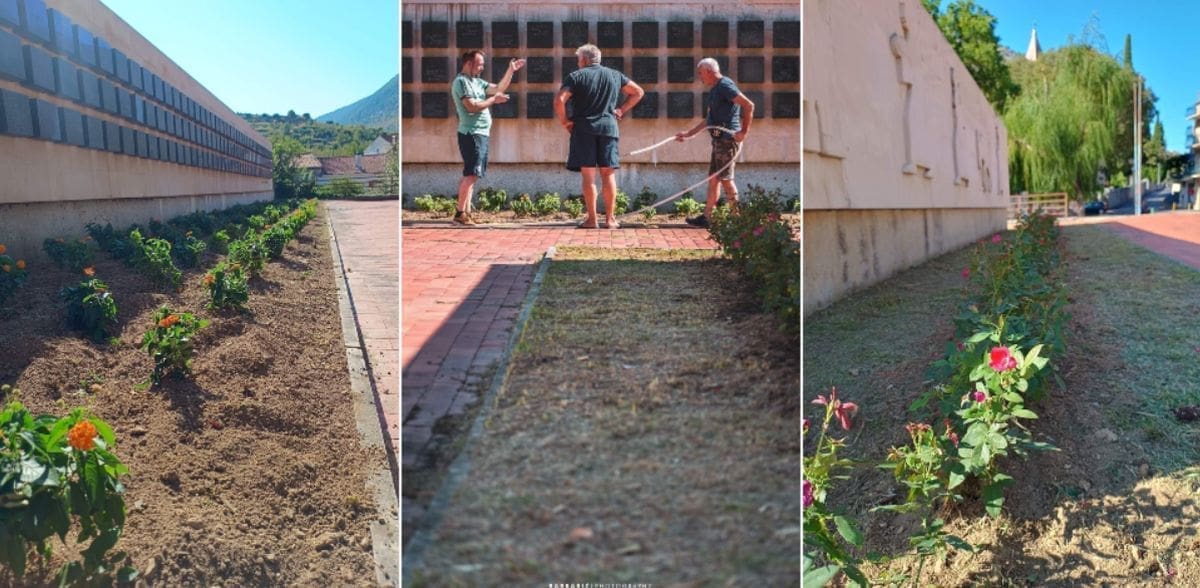 UREĐENE ZELENE POVRŠINE U CENTRU ŽRNOVNICE Predsjednik MO-a Mario Lolić: "Ovo je samo početak"