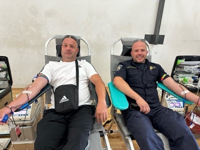 darivanje krvi policija2