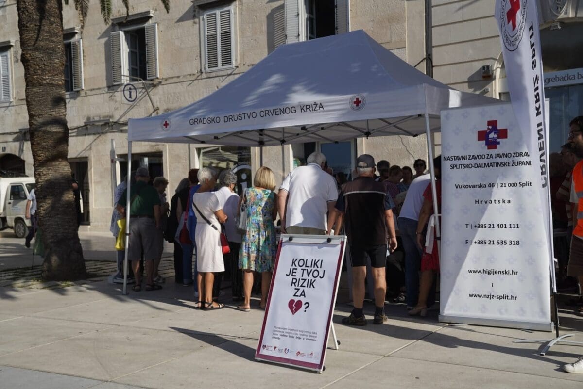 Svjetski dan srca 2024. godine obilježava se u Splitu, Sinju i na Braču