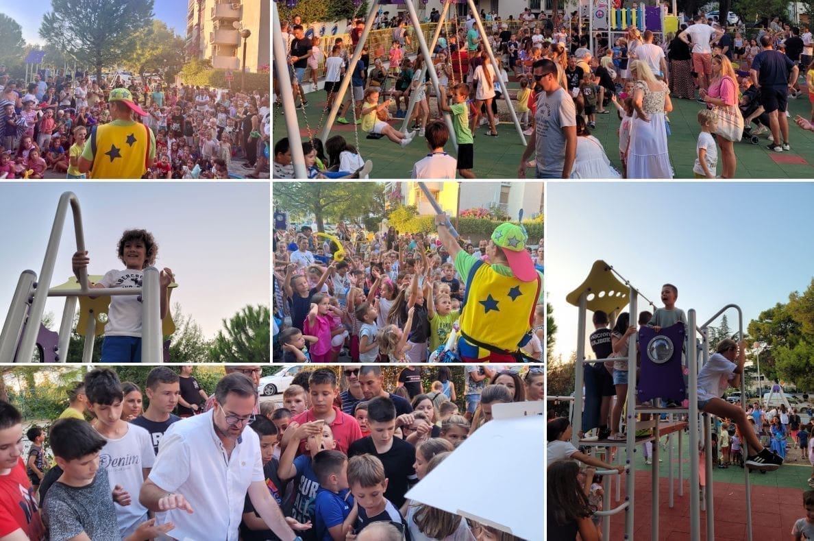 VELIKO VESELJE NA TRSTENIKU Fešta povodom obnovljenog igrališta: "Potpuno smo iznenađeni koliko kvart i djeca žive za dobro druženje"