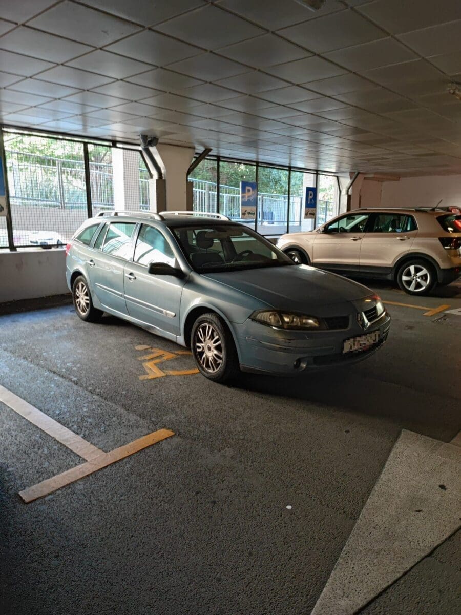 parkiranja invalidsko misto kaufland