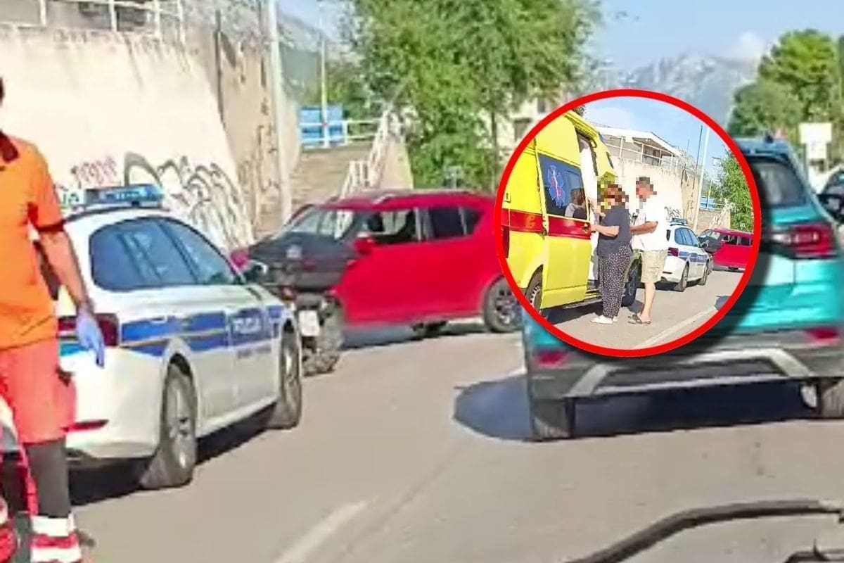 PROMETNA NESREĆA U KAŠTEL SUĆURCU Sudarili se osobno vozilo i Quad vozilo, jedna osoba zatražila liječničku pomoć