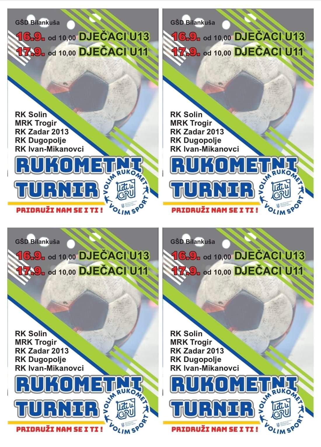 rukometni turnir 1 