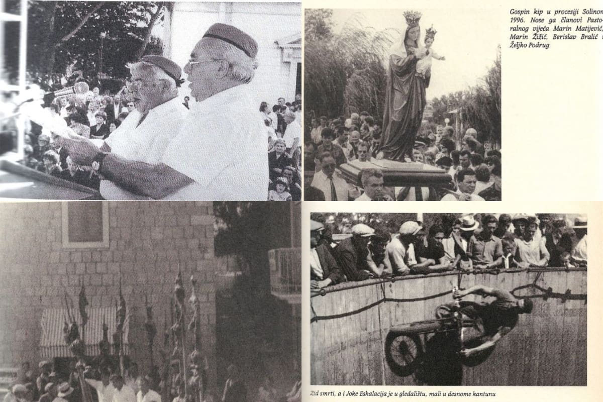 BLAGDAN JE MALE GOSPE - U Solinu je nekada bio najveći dalmatinski sajam. Atrakcija je bio zid smrti, Gospu se kitilo zlatom...