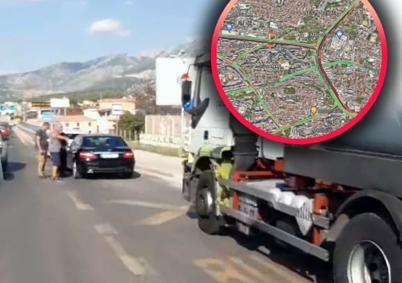 VIDEO Sudar cisterna i auta na Smokoviku, ogromne gužve: Jedna osoba ozlijeđena
