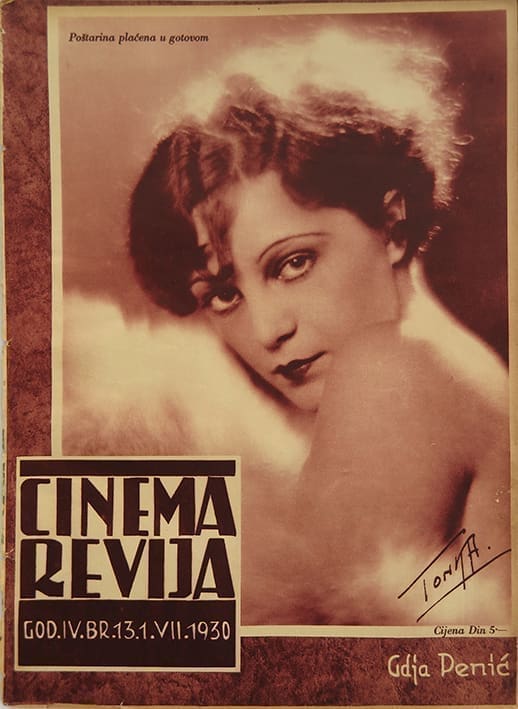 Antonija Kulcar Gdja Penic Cinema 13 1930