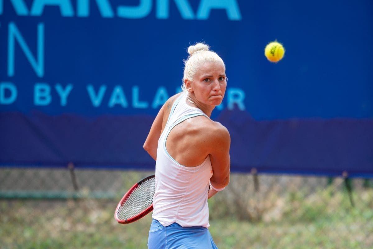 Dea Herdzelas Foto Kevin Cl ment Arhiva WTA Makarska Open