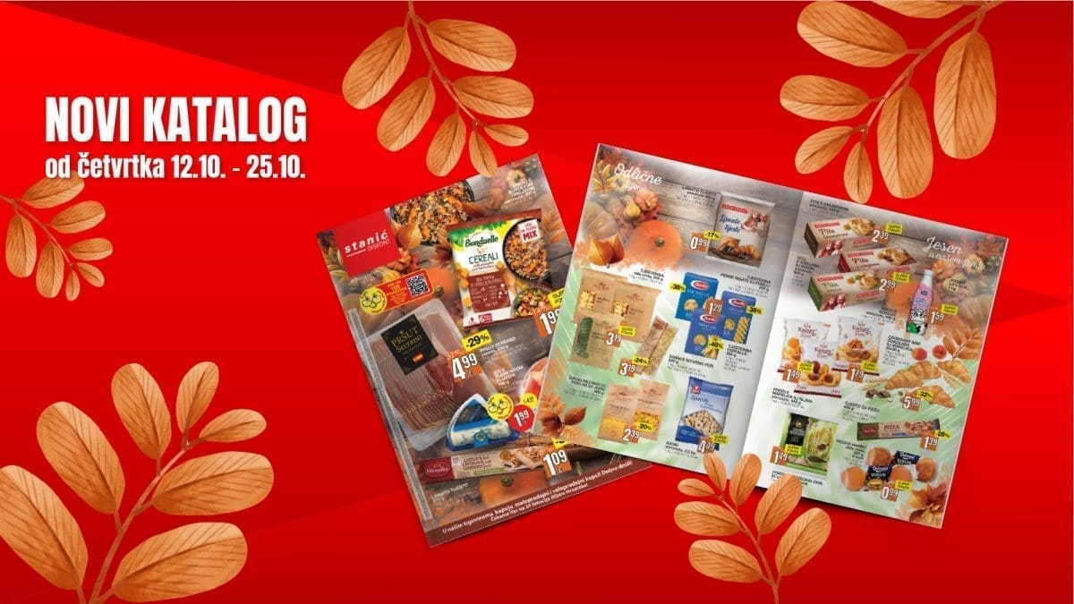 SNIŽENE CIJENE VIŠE OD 100 ARTIKALA! Otkrij što donosi novi katalog Diskonta Stanić!