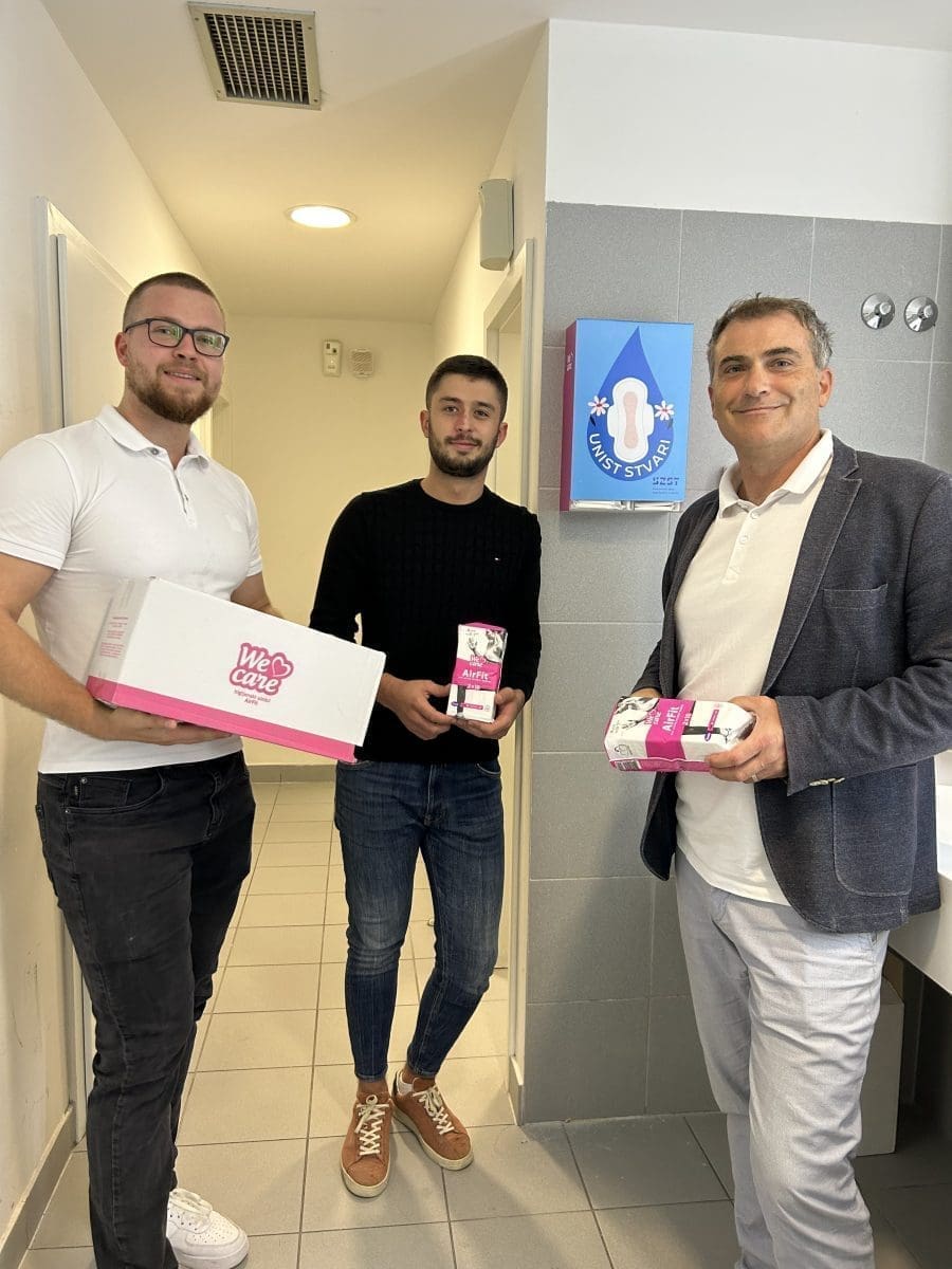 Postavljanje dispenzera