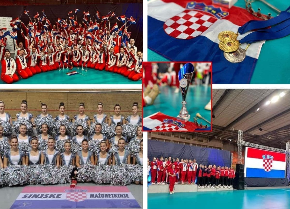 SINJANKE SU TROSTRUKE PRVAKINJE I VICEPRVAKINJE EUROPE "Vi ste ponos Sinja, Cetinskog kraja, cile Dalmacije i jedine nam domovine Hrvatske!"