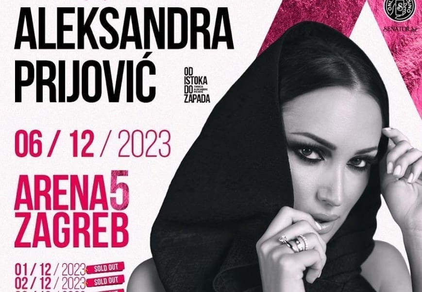 NA PUTU DA RASPRODA PETU ARENU Aleksandra Prijović: "Zašto bi svi morali znati tko sam ja? Ne tjeram ljude da me slušaju"