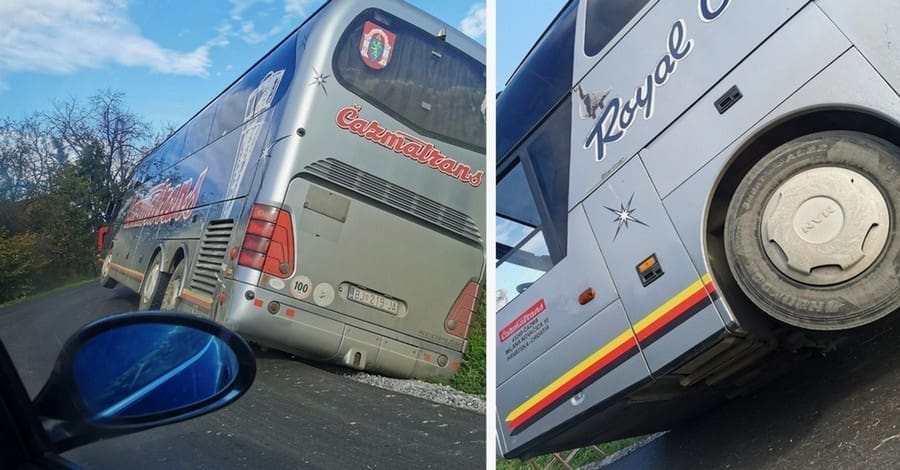 autobus izletio zavoj