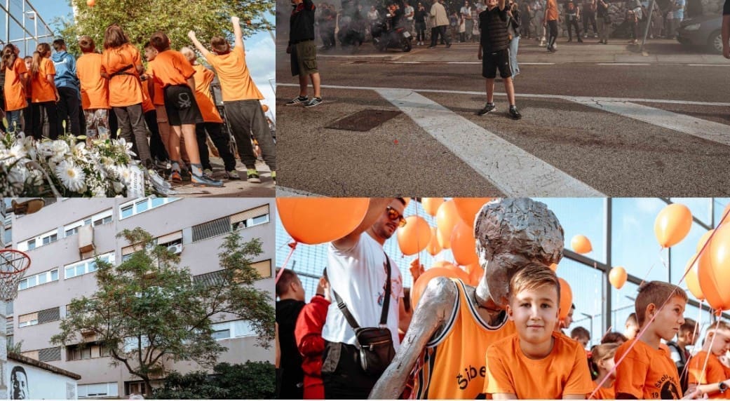 DANAS BI MU BIO 59. ROĐENDAN: U čast Dražena Petrovića u zrak pušteno 59 narančastih balona