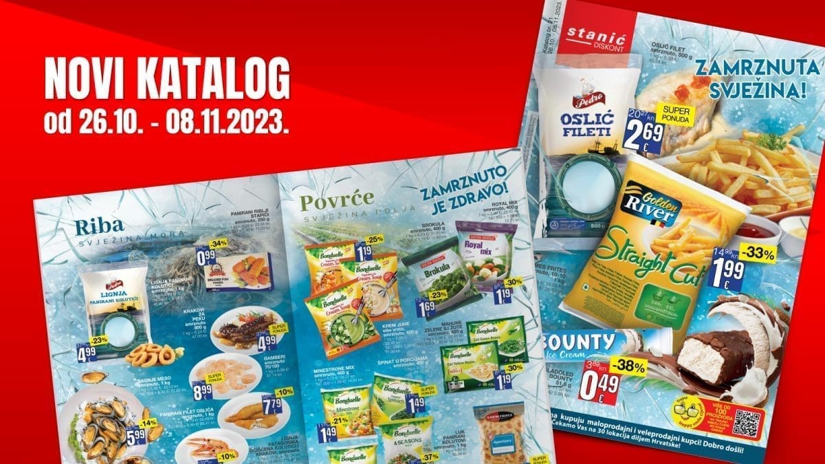 Nove akcije u Diskontu Stanić: Najfiniji proizvodi po nevjerojatno povoljnim cijenama