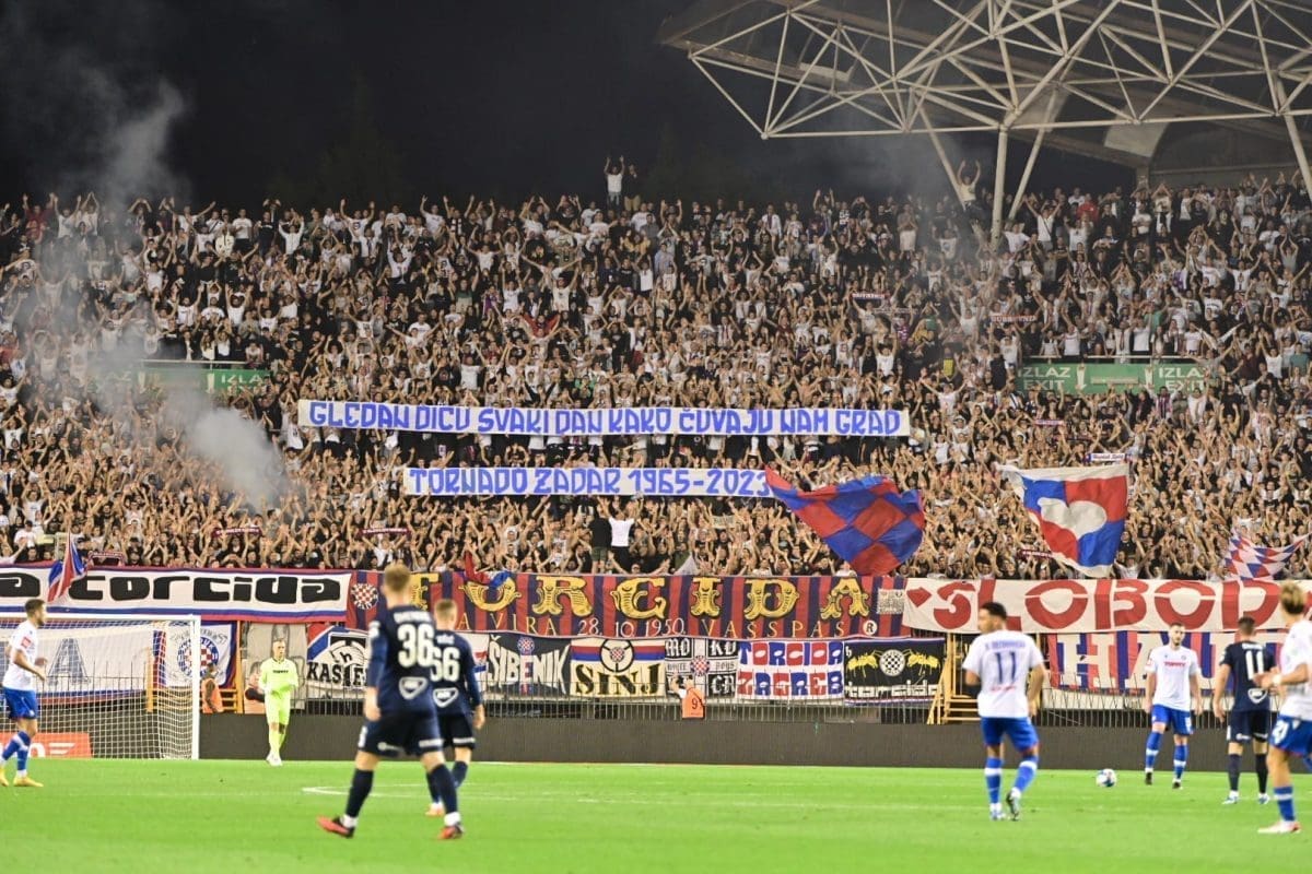 hajduk osijek navijaci poljud 150 