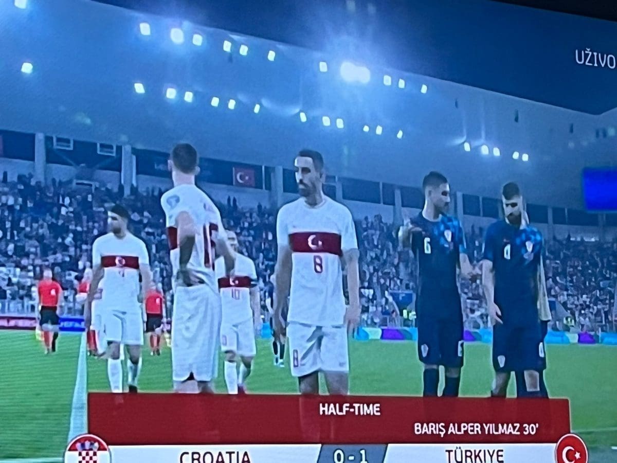HRVATSKA – TURSKA 0-1: Lob i prvijenac Yilmaza doveo Turke u vodstvo