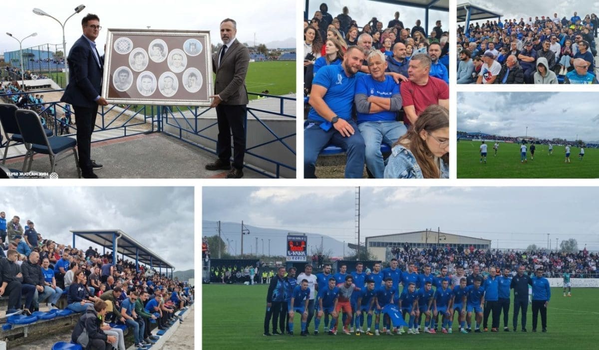 JADRAN LP - HAJDUK 0:0 Praznik nogometa u Pločama, domaća se momčad na krilima inspiriranog vratara solidno drži protiv Bijelih