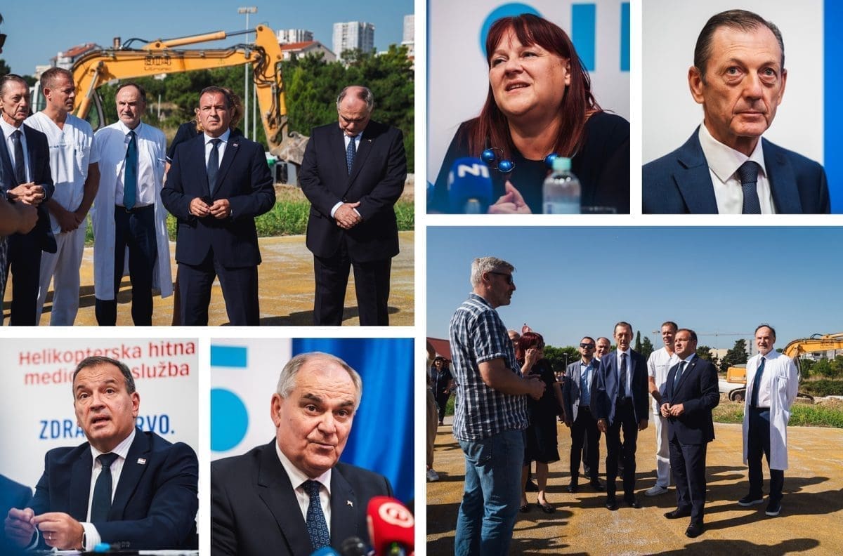 VELIKI DAN ZA SPLITSKU BOLNICU Ministar Beroš: "Rekonstrukcijom helidroma KBC-a Split dajemo još jedan jasan signal javnosti za sigurno uspostavljanje HHMS-a"