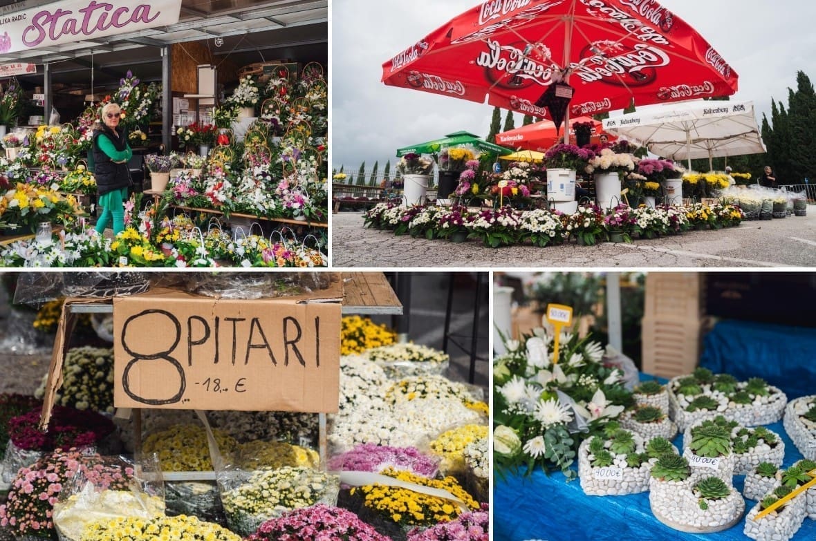 LOVRINAC UOČI SVIH SVETIH Je li ponuda, ali i potražnja za cvijećem na Lovrincu ove godine podbacila? Što kažu Splićani: "Sve je poskupjelo, nema aranžmana ispod 10 eura"