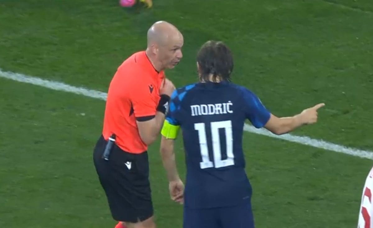VIDEO Pogledajte kako je Modrić izgubio živce. Sucu opsovao mater ćelavu